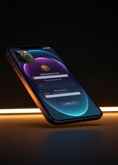 Capture d'écran du formulaire d'inscription sur Samba Slots, invitant à entrer les informations requises pour créer un compte joueur.